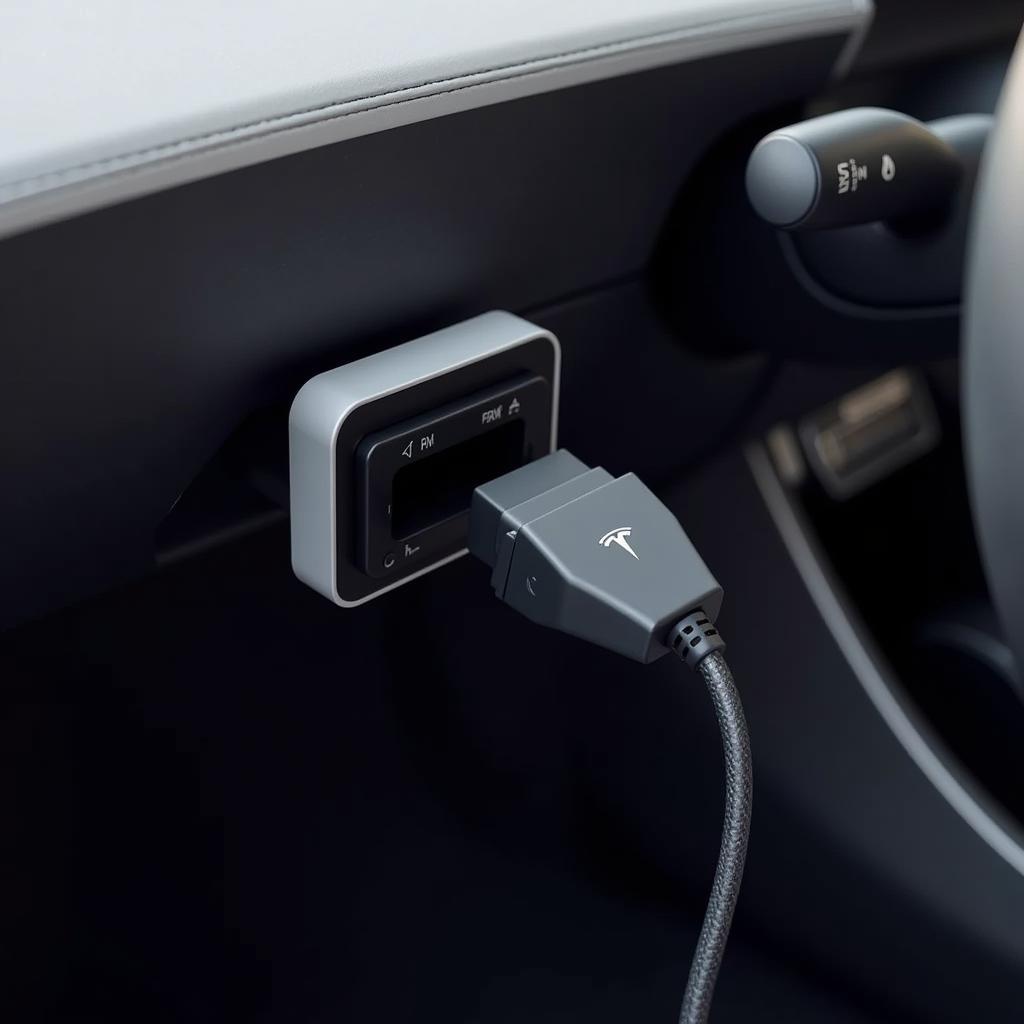 Connecting a Tesla OBD2 Adapter