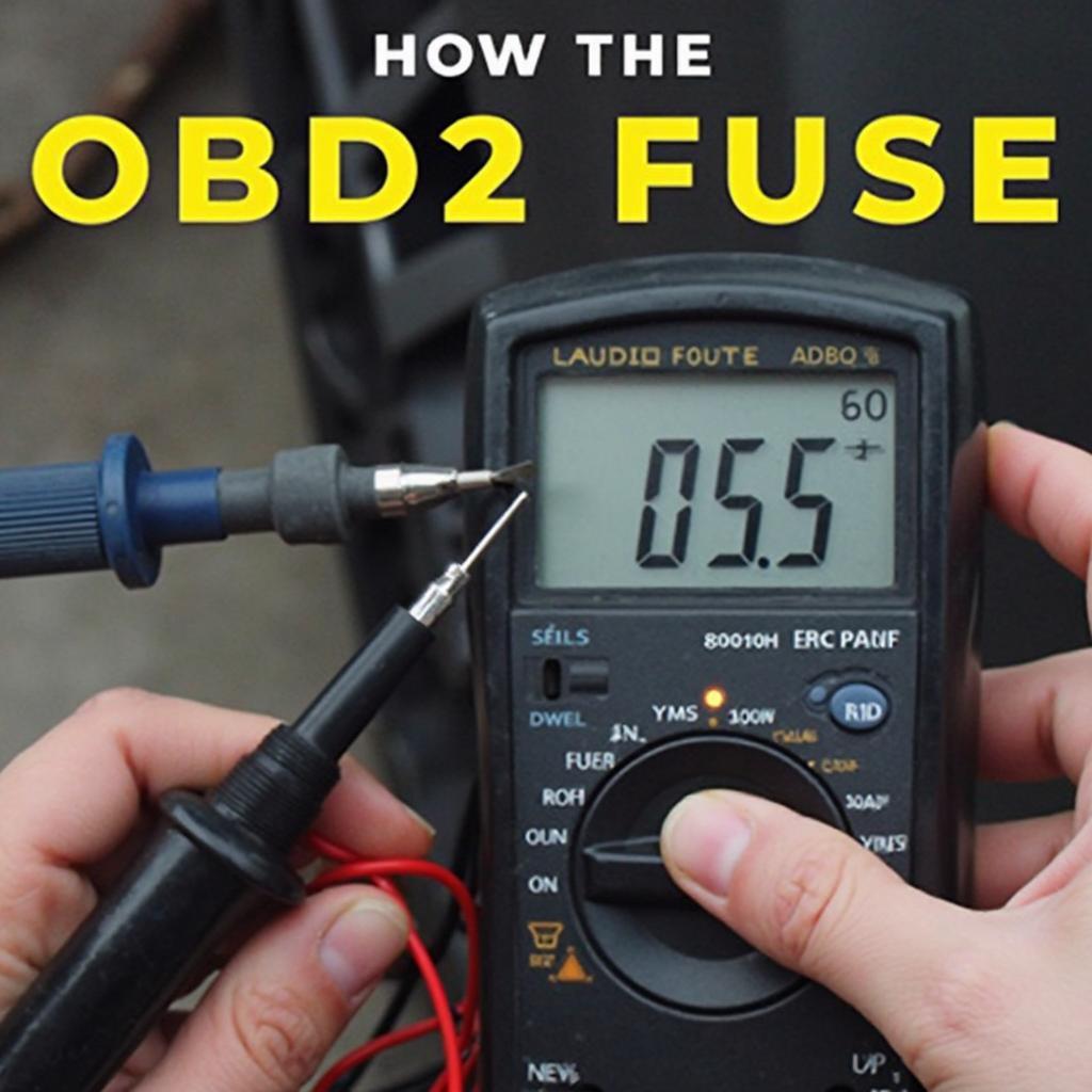 Testing the OBD2 Fuse in a 2004 Jeep Cherokee with a Multimeter