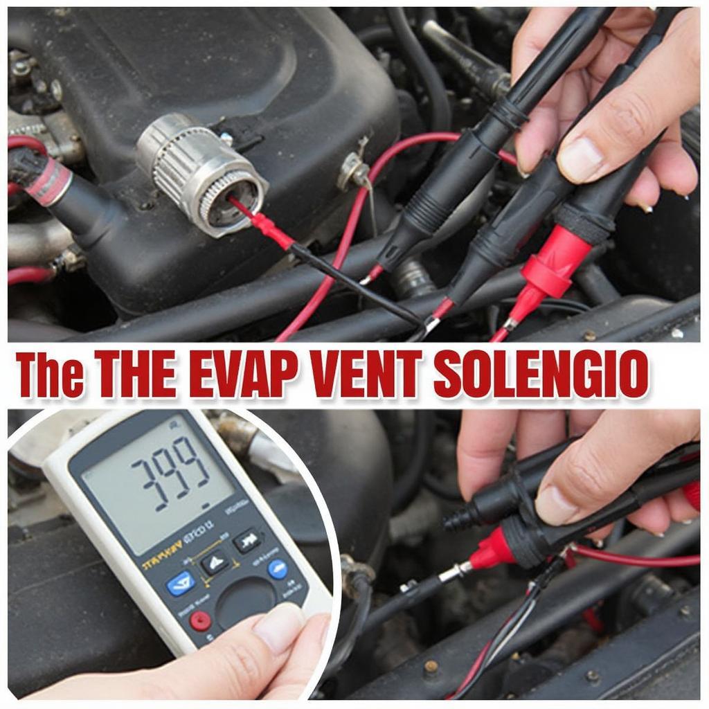 Testing EVAP Vent Solenoid with Multimeter