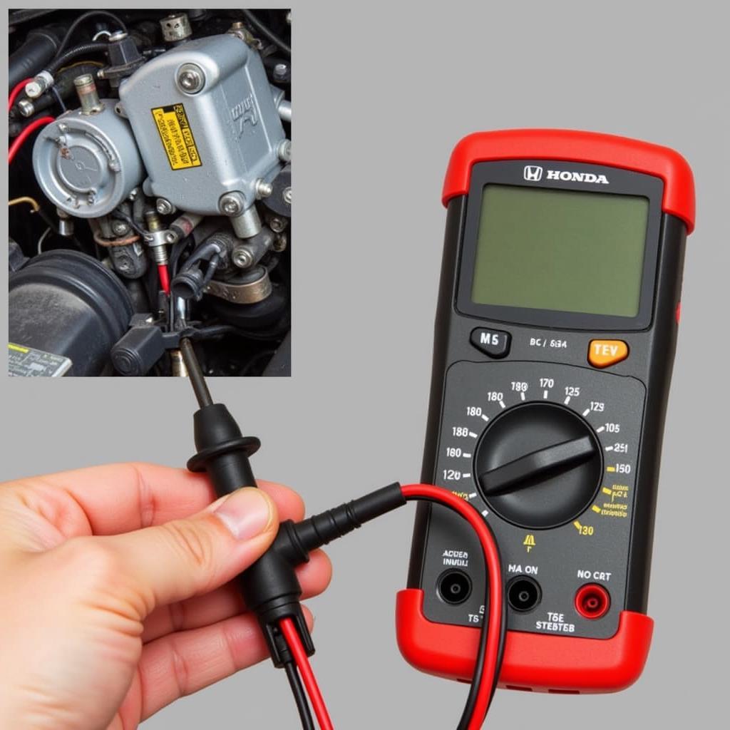 Testing Honda Fuel Injector With Multimeter