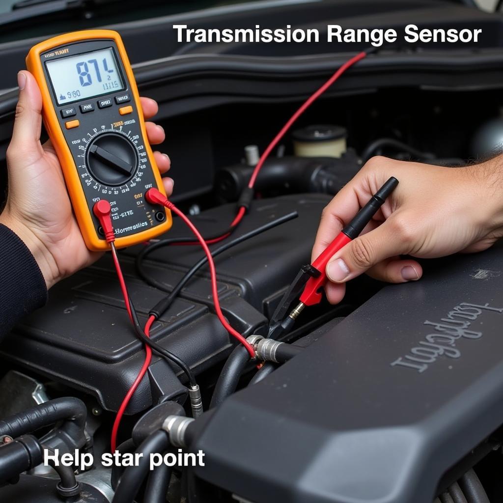 Testing Transmission Range Sensor