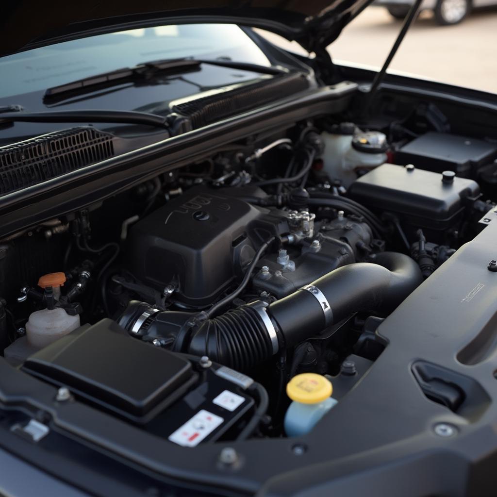 Nissan Titan XD Engine Bay