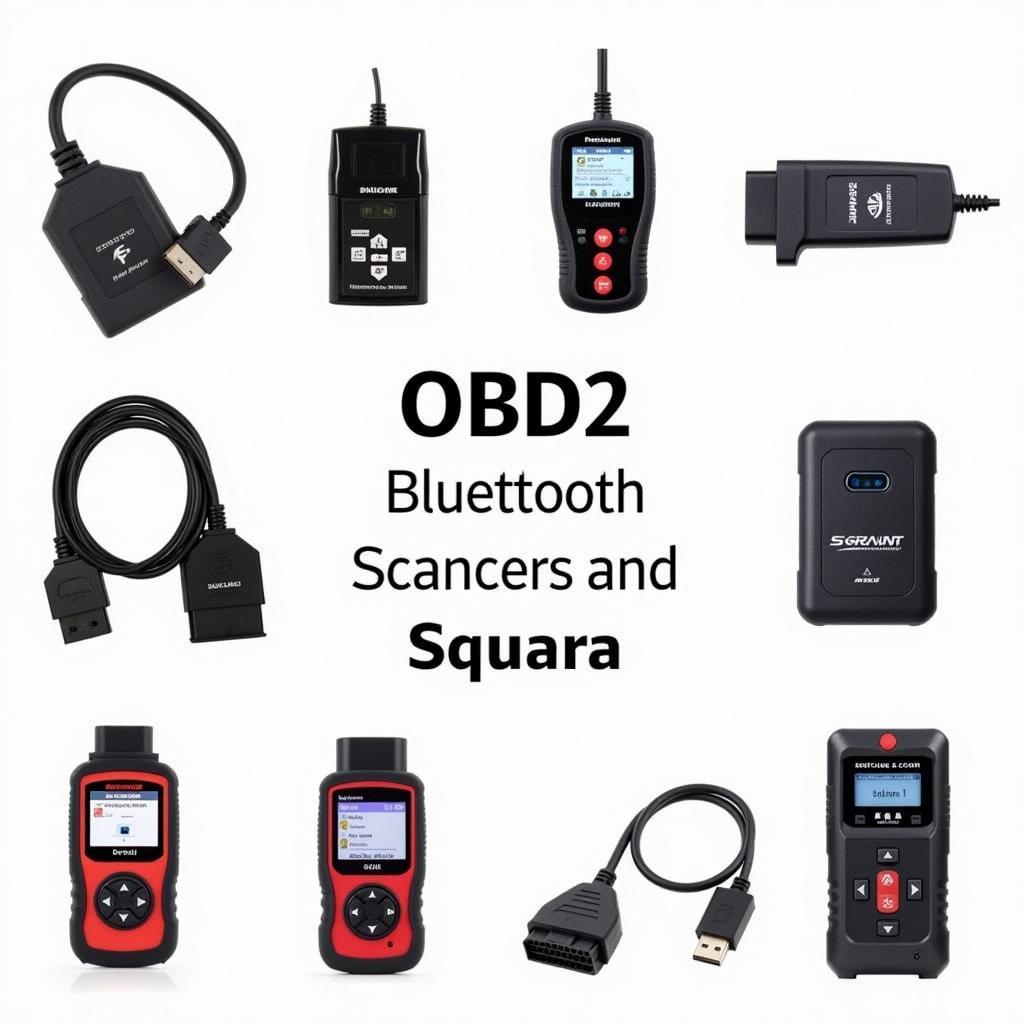 Assortment of OBD2 Bluetooth Scanners