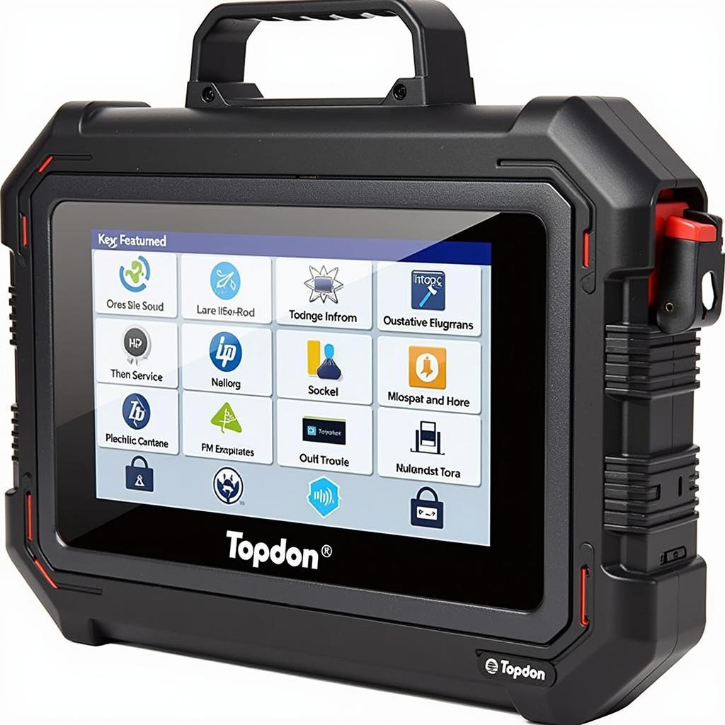 Topdon Professional OBD2 Scanner Features