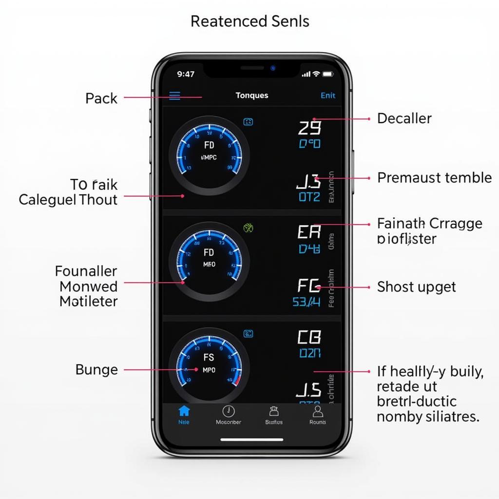 Torque OBD2 App Interface