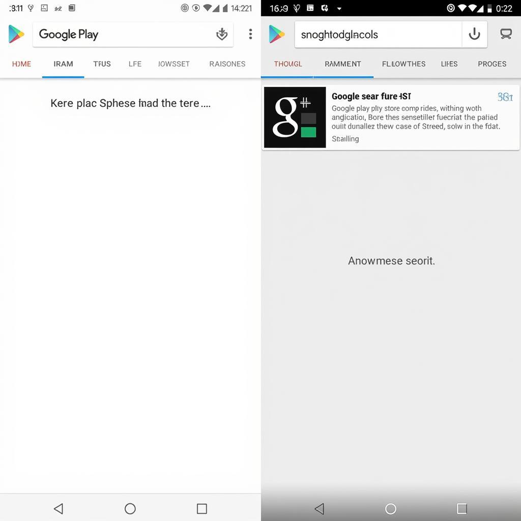 Accessing the Google Play Store