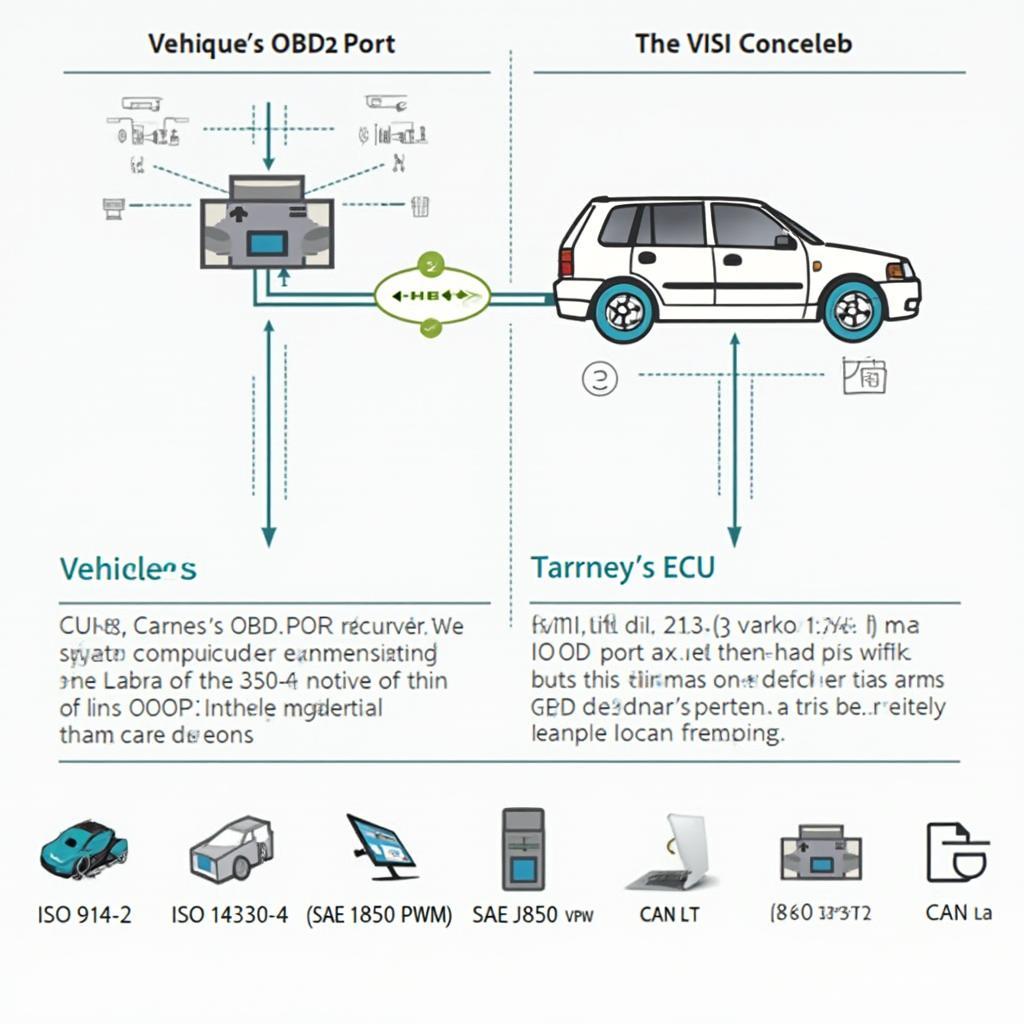 Torque OBD2 Protocols Communication Diagram