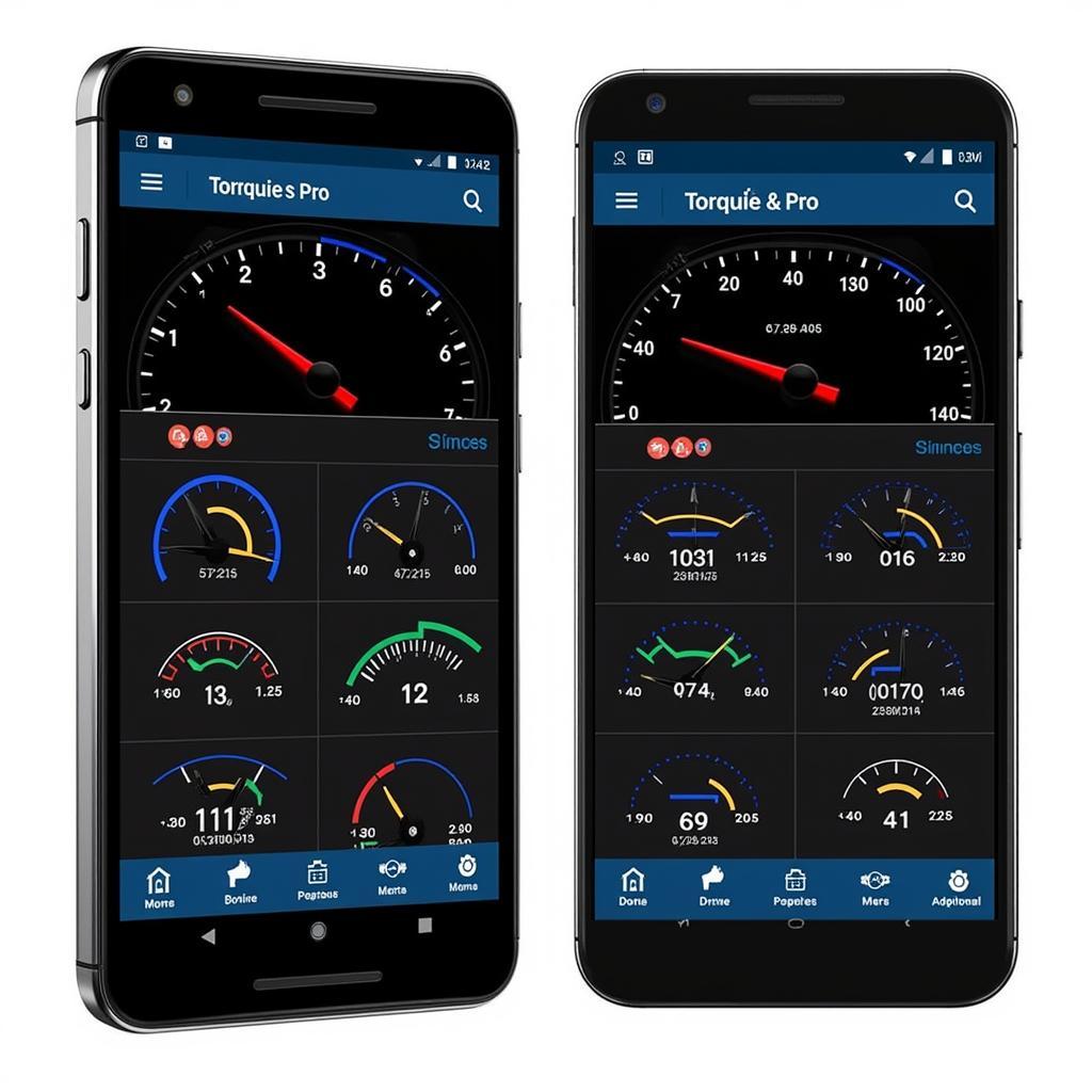 Torque Pro OBD2 App Interface