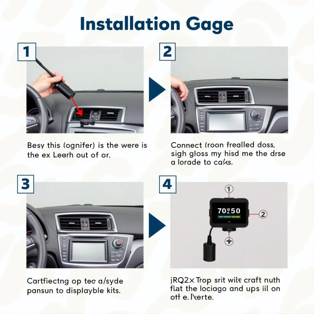 Installing a tow gauge OBD2 kit