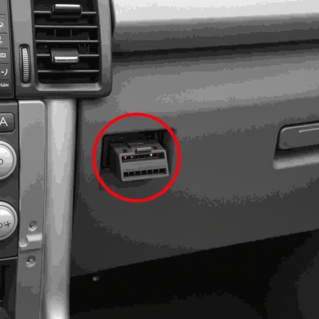 Toyota 4Runner OBD2 Port Location