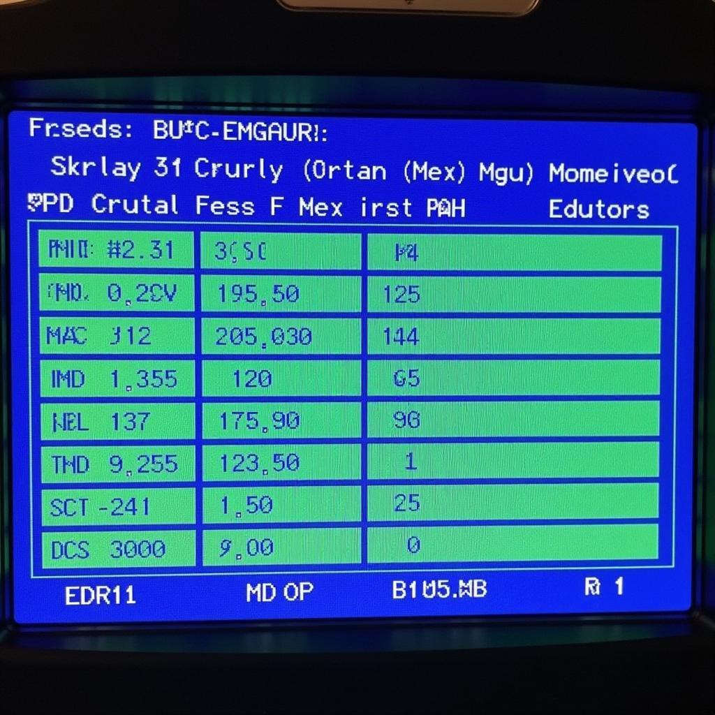 Toyota Highlander OBD2 PID List on Scanner