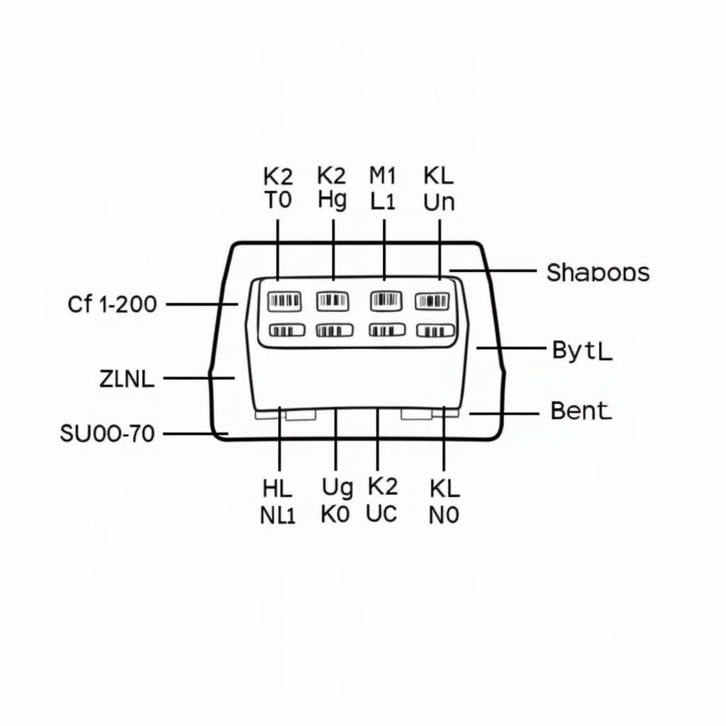 Toyota OBD2 Pin Configuration Diagram