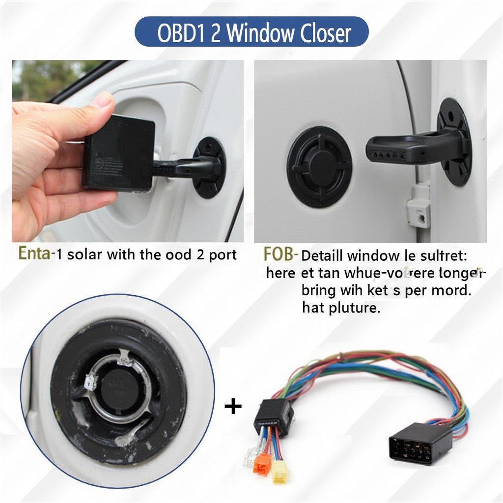 Toyota OBD2 Window Closer FOB Installation