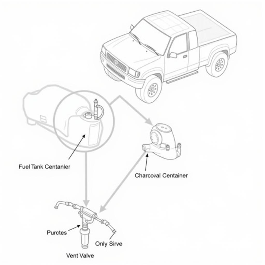 Toyota Tacoma EVAP System Diagram