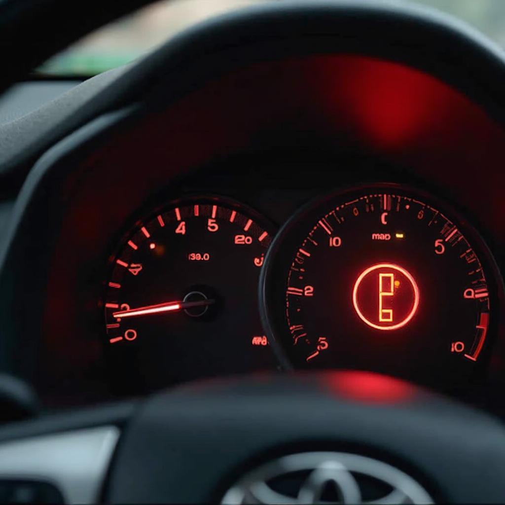 Toyota Yaris Dashboard Warning Light