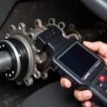 Transfer Case Connected to OBD2 Scanner