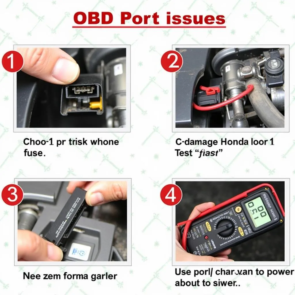  Troubleshooting Steps for a Malfunctioning OBD2 Port