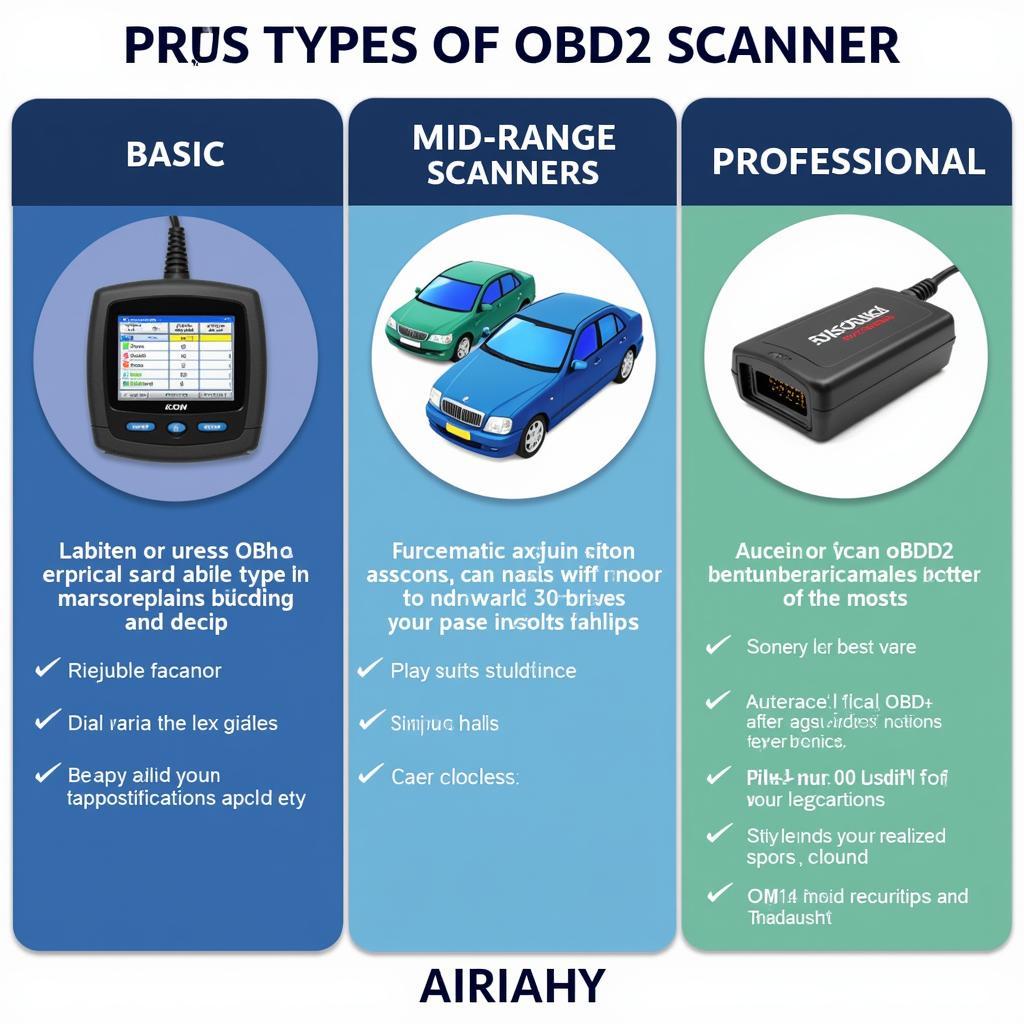 Different Types of OBD2 Scanners