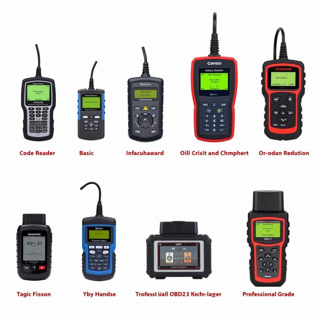 Different types of OBD2 scanners for various needs