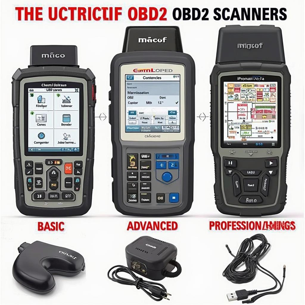 Types of OBD2 Scanners for a 2009 Gallardo