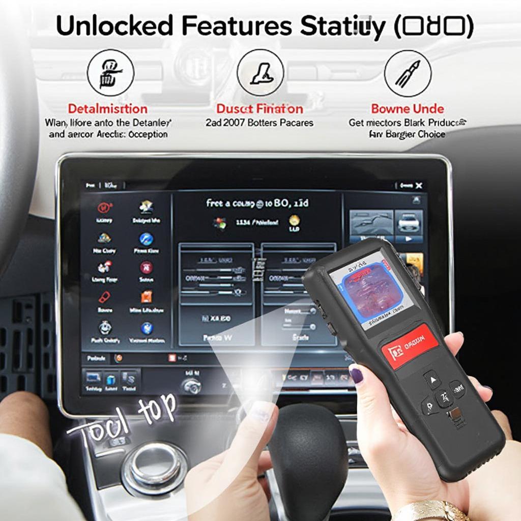 Accessing Advanced Features with U-Scan OBD2 Unlock Codes