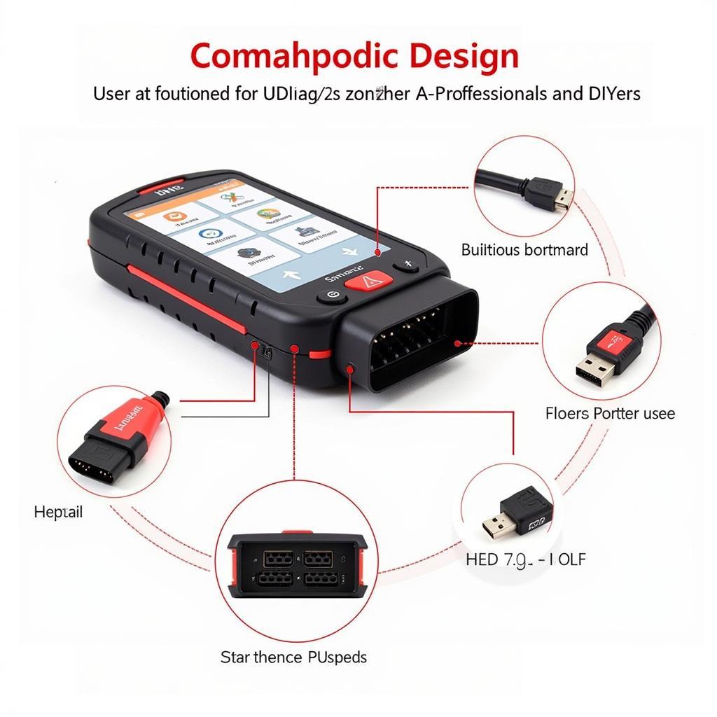 Udiag OBD2 Scanner Features