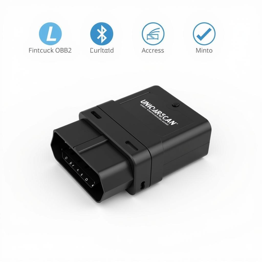 Unicarscan UCSI-2100 Bluetooth OBD2 Adapter