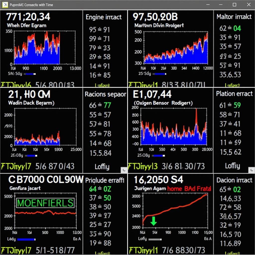 Unitec OBD2 Scanner Software Graphs