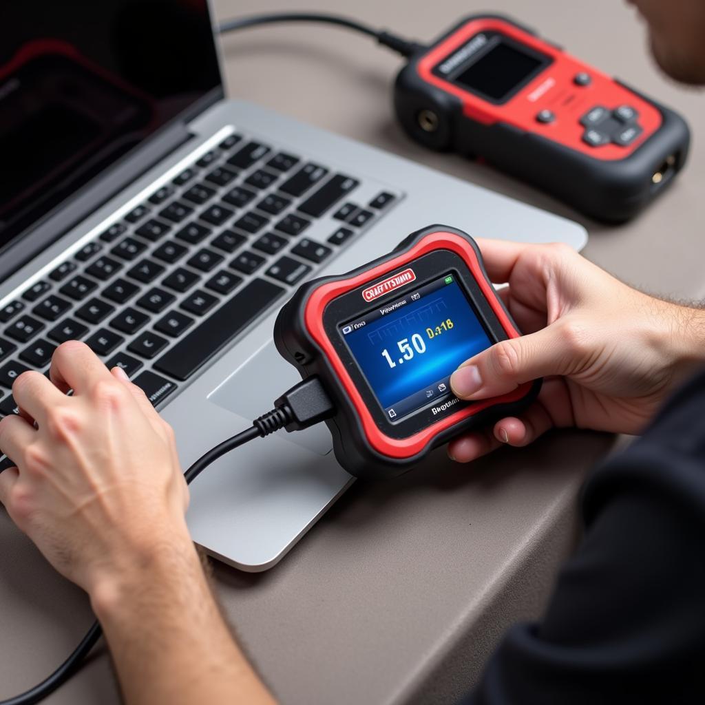 Updating Craftsman OBD2 Scanner Software