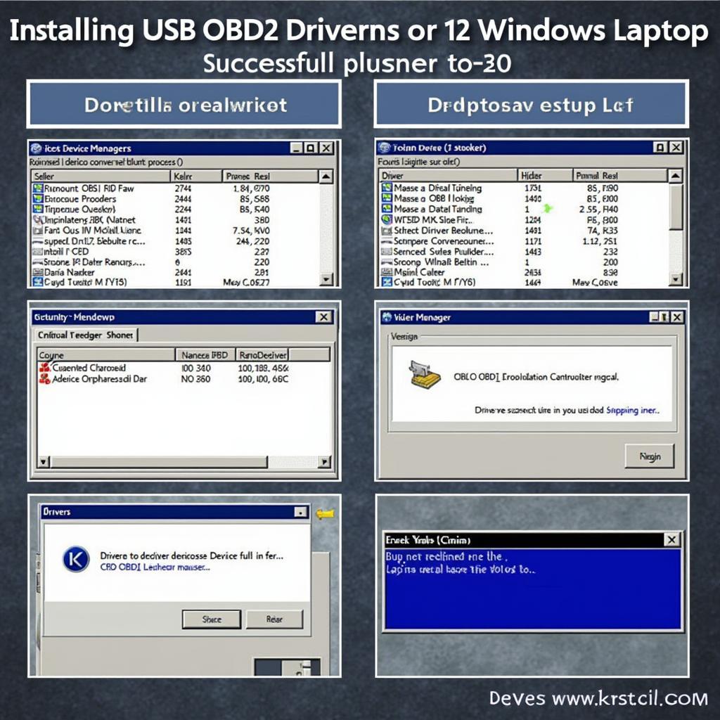 USB OBD2 Driver Installation Process