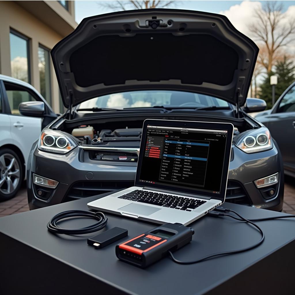 Car Diagnostic with USB OBD2 Scanner