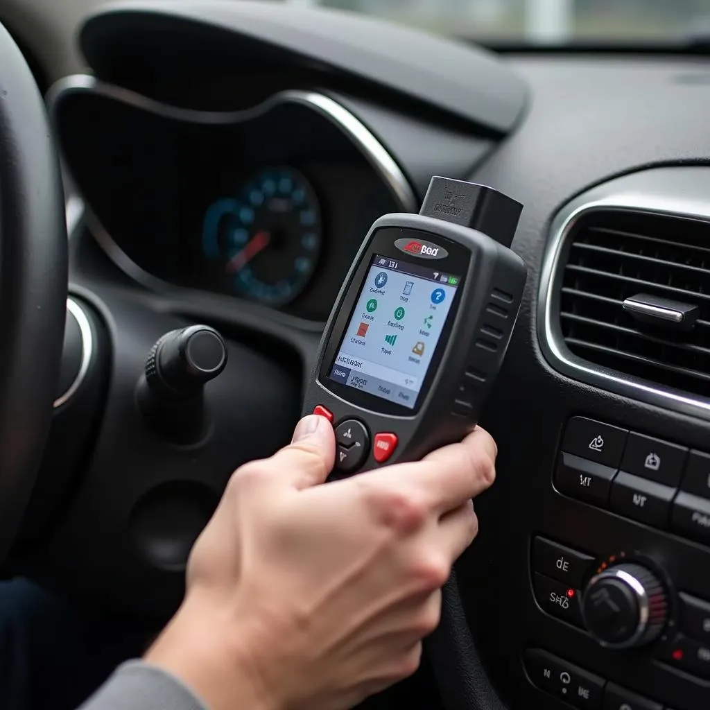 Using an OBD2 Scanner on a Chevrolet