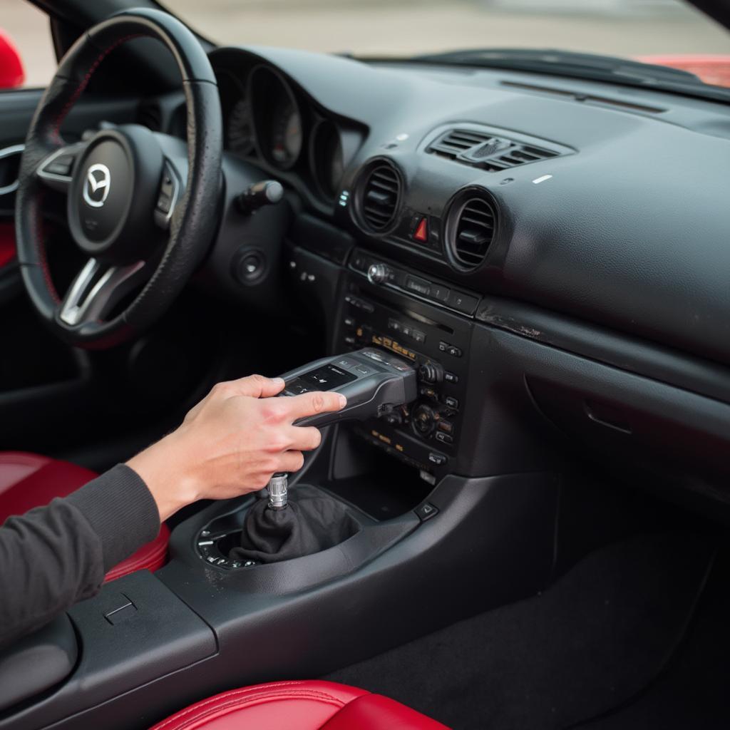 Connecting an OBD2 Scanner to a Miata