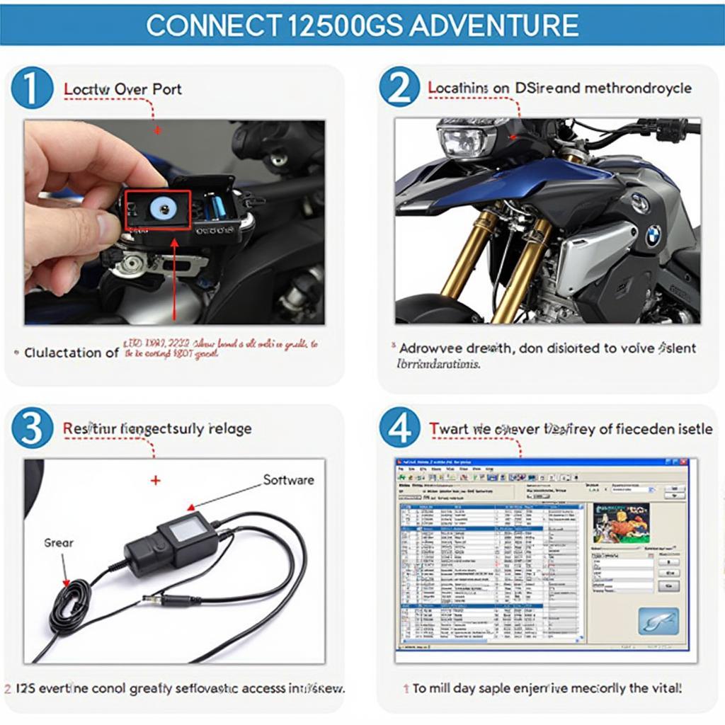 Connecting and Using an OBD2 Scanner on a BMW 1250GS Adventure