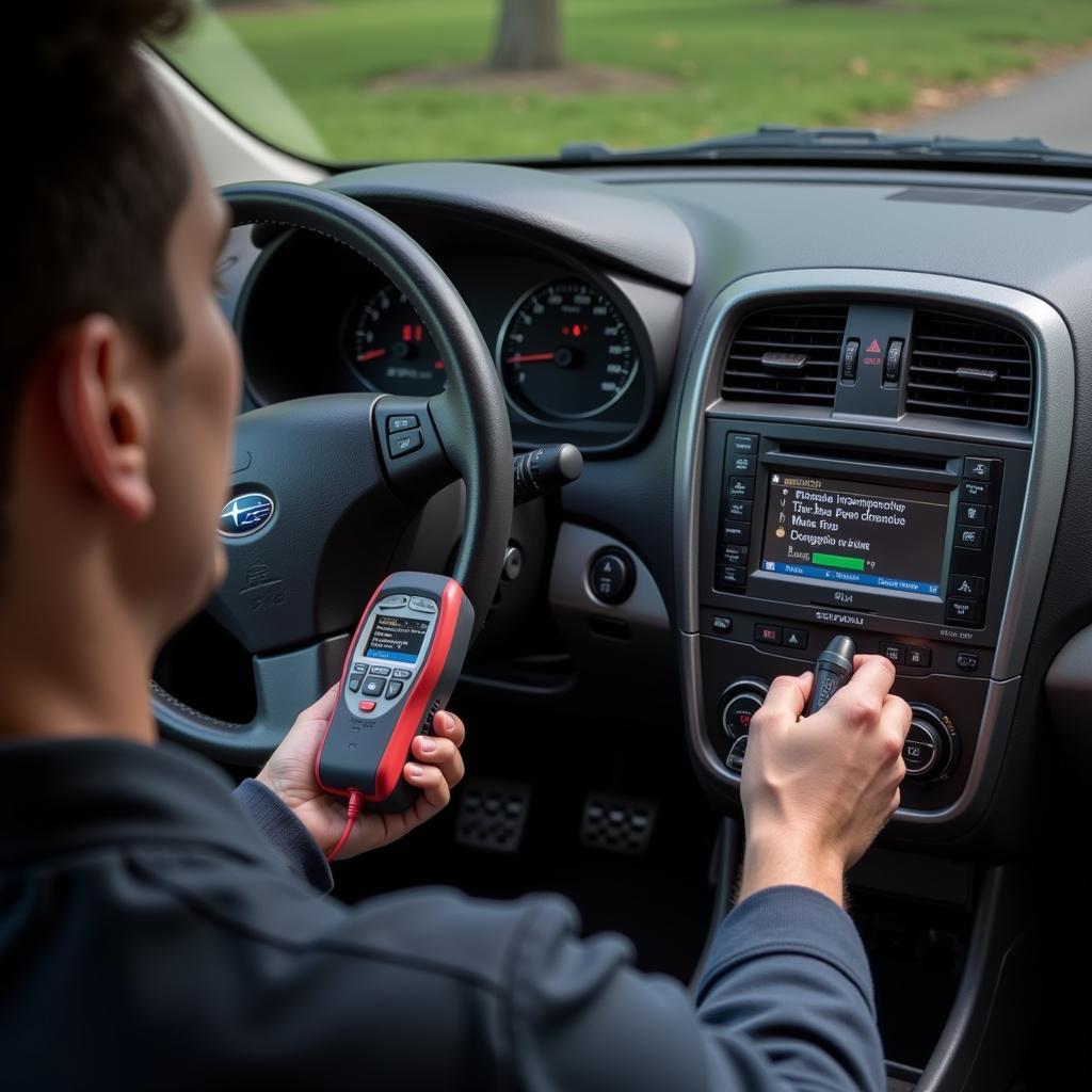 Using an OBD2 Scanner on a 2005 Subaru Outback