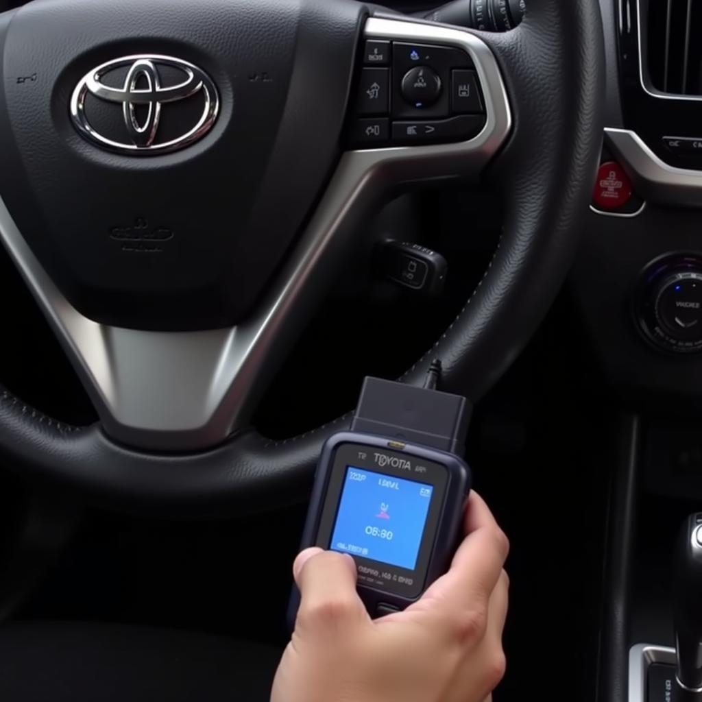 Connecting an OBD2 Scanner to a Toyota