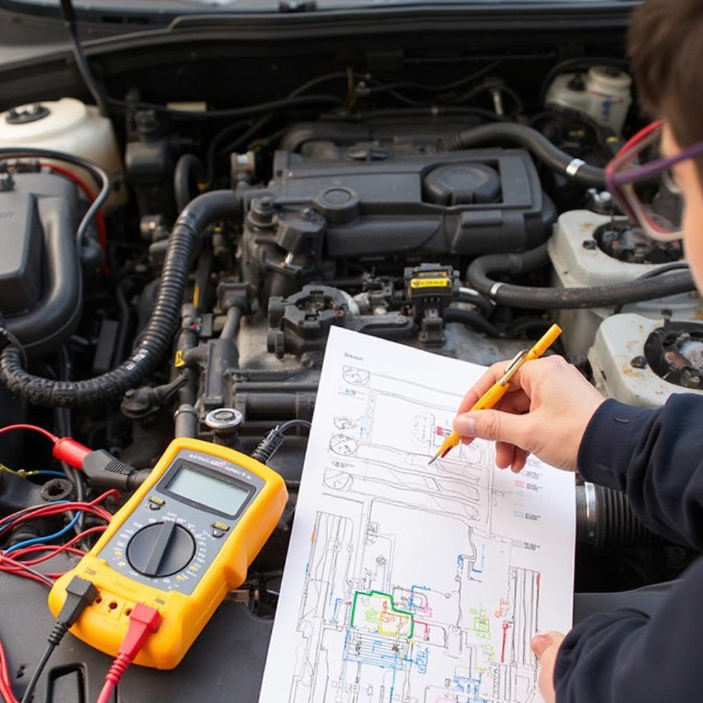 Using OBD2 Wiring Diagram for Troubleshooting