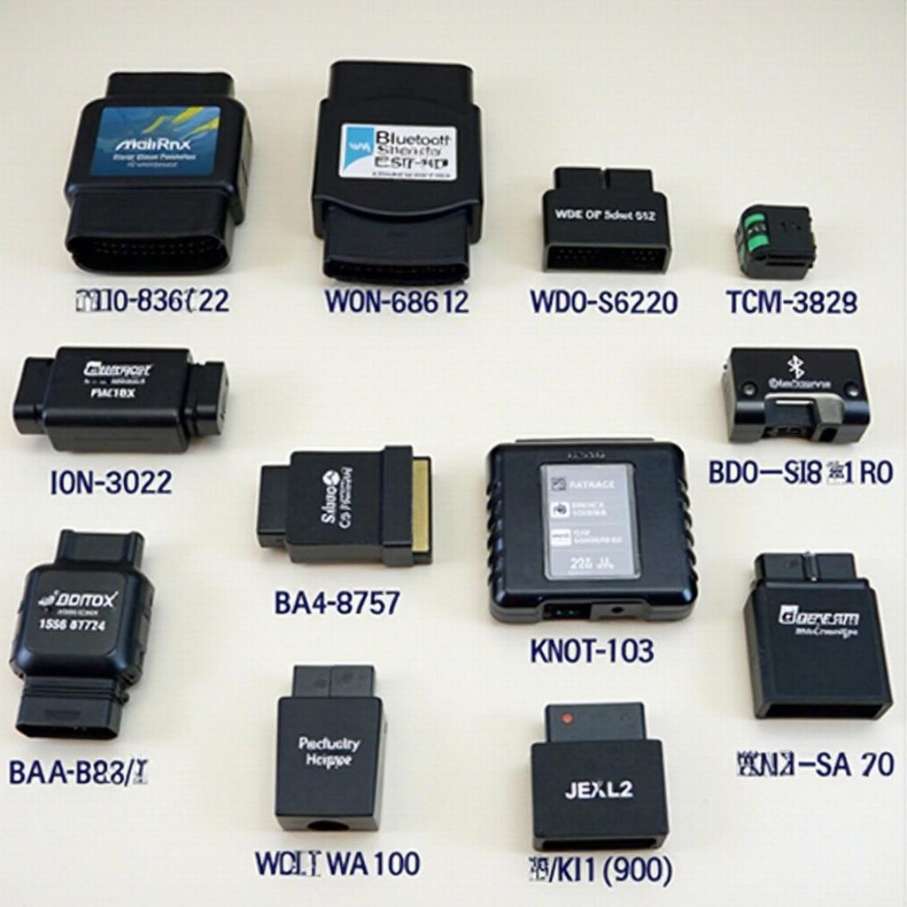 Different models of Bluetooth OBD2 adapters