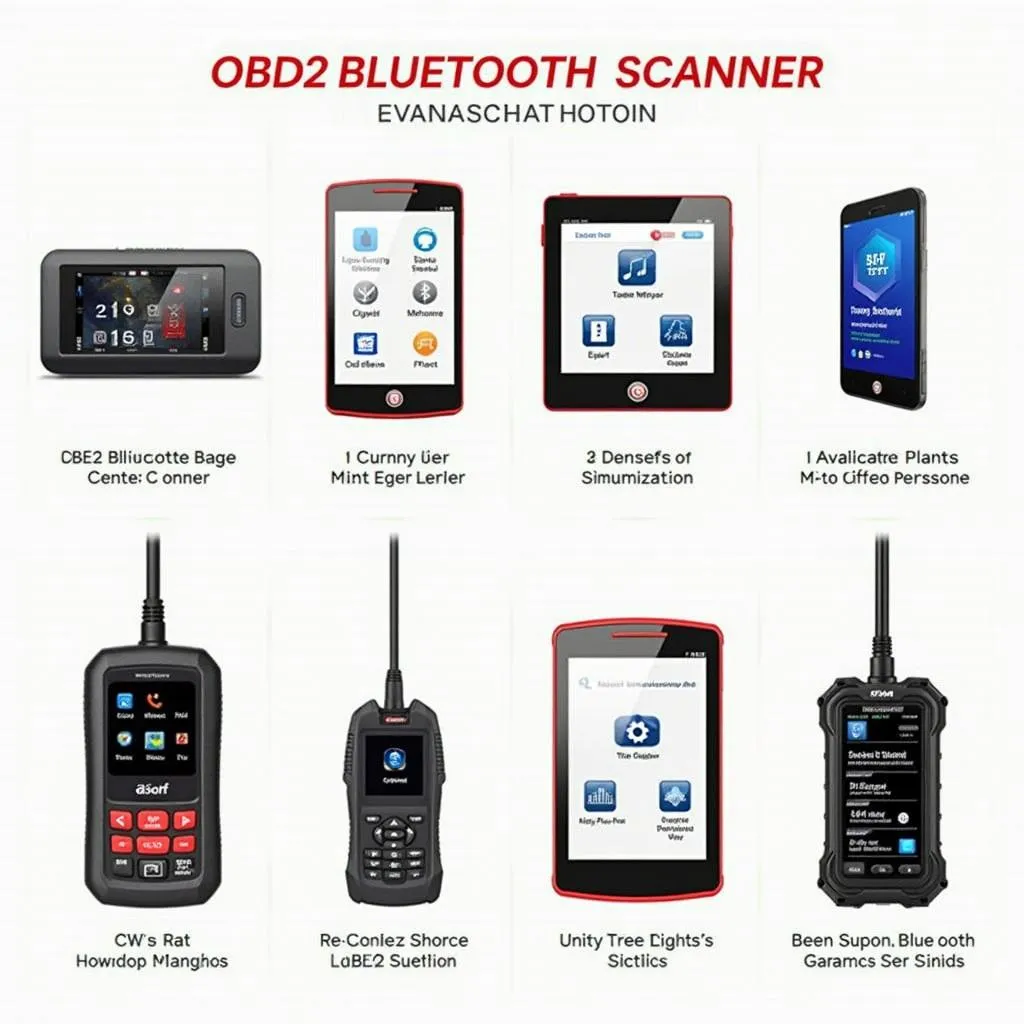 Different Types of OBD2 Bluetooth Scanners