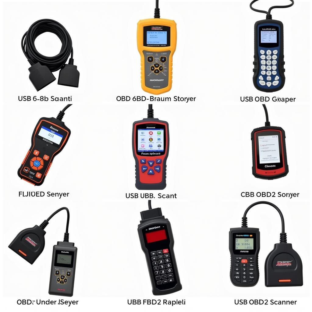 Different Models of USB OBD2 Scanners for Sale