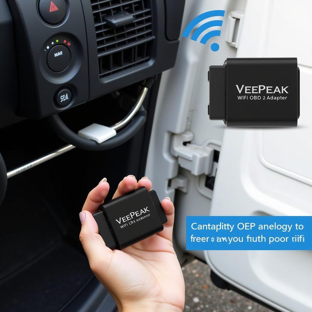 VeePeak Wifi OBD2 Adapter Design