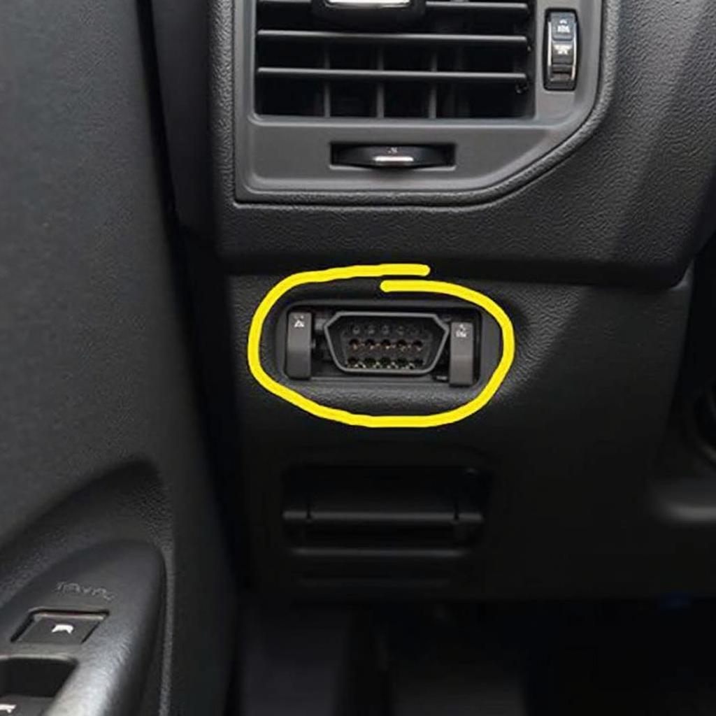 Honda Vezel OBD2 Port Location