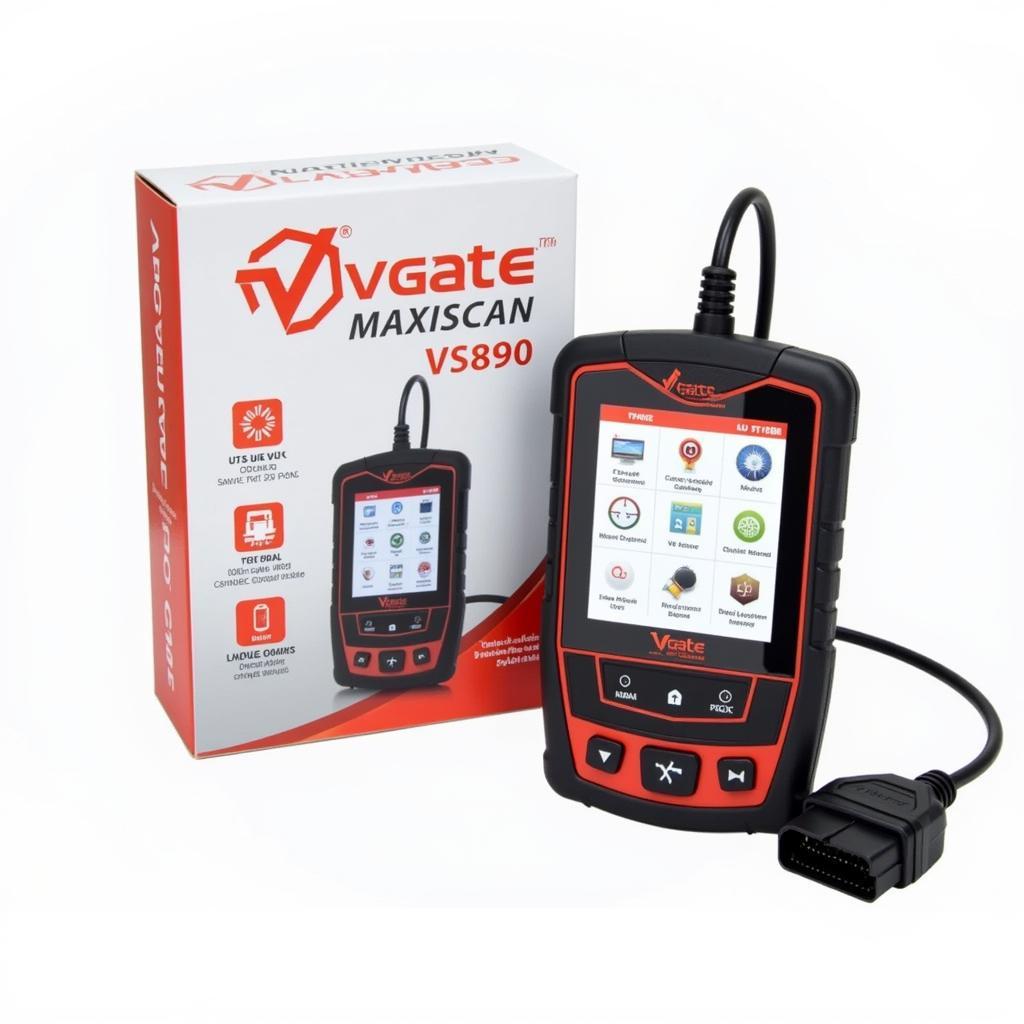 Vgate Maxiscan VS890 OBD2 scanner overview