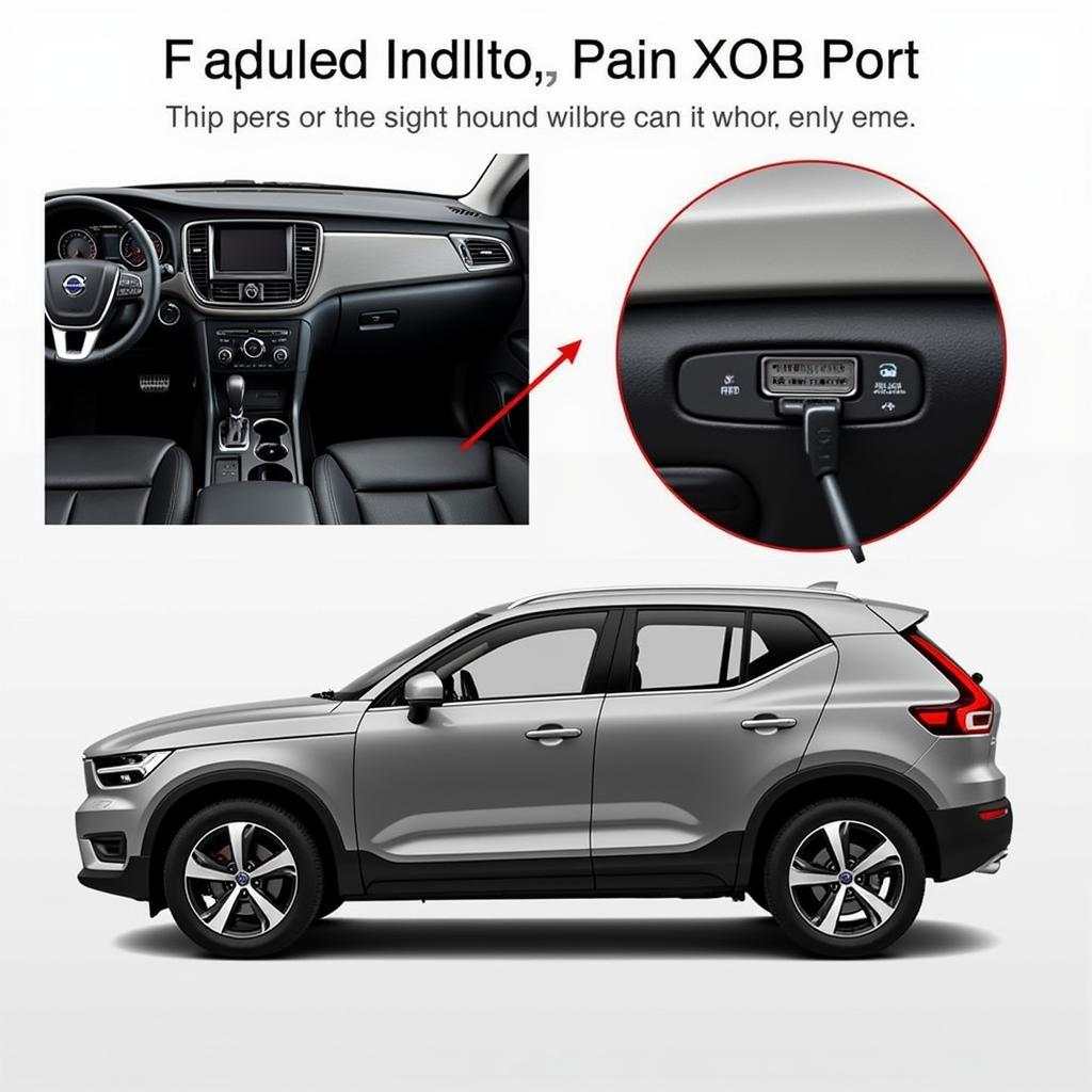 Volvo XC40 OBD2 Port Location