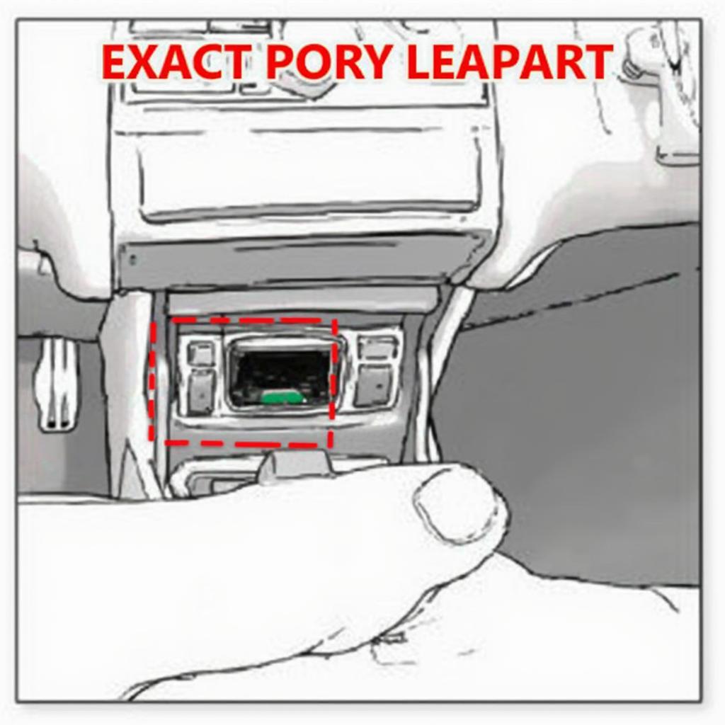 Volvo XC70 OBD2 Port Location