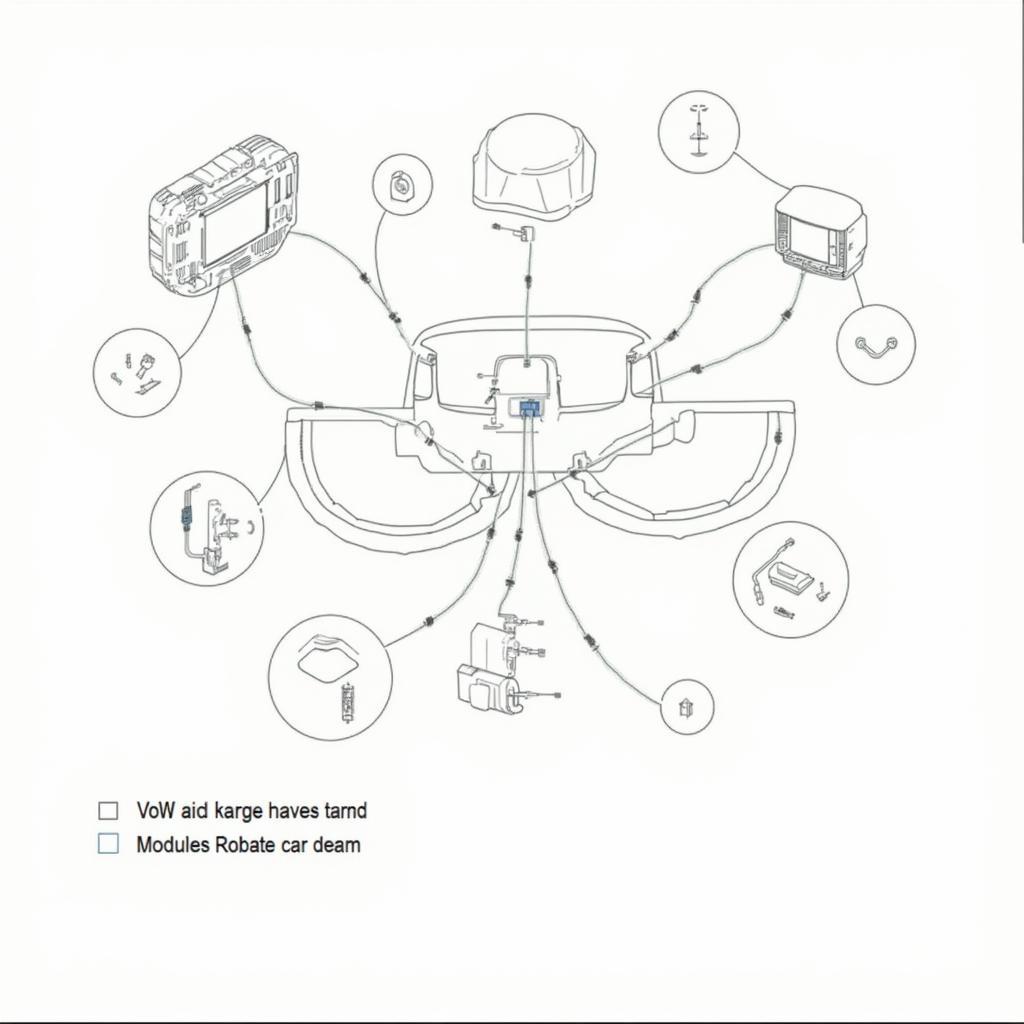 VW Airbag System Components