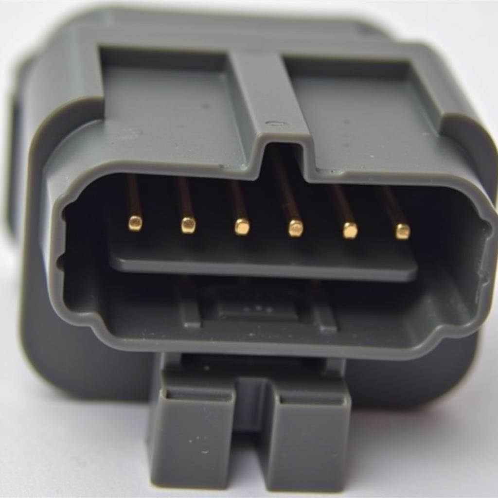 Close-Up of 2001 VW Cabrio OBD2 Connector