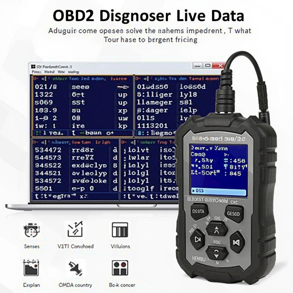 Viewing Live Data on a VW Golf using an OBD2 Scanner