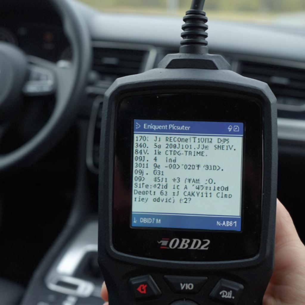 Reading OBD2 Codes on a VW Golf