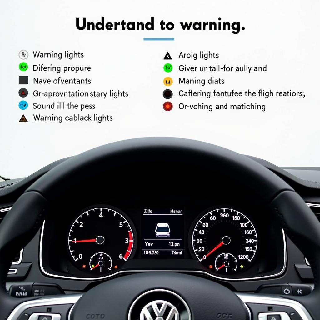 VW Tiguan Dashboard Warning Lights